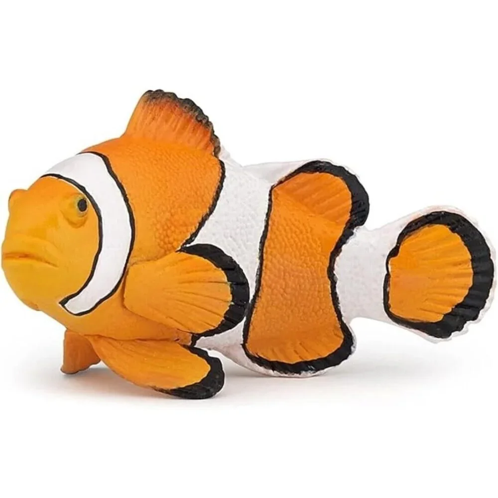 Clownfish Figure - Sea Life - Hand‎ Painted - Collectible - Papo NEW